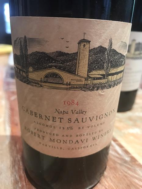 1984 Robert Mondavi Winery Cabernet Sauvignon Reserve | Cabernet Sauvignon | 750ml | Red | Dry