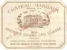 1970 Chateau Margaux, Margaux, France