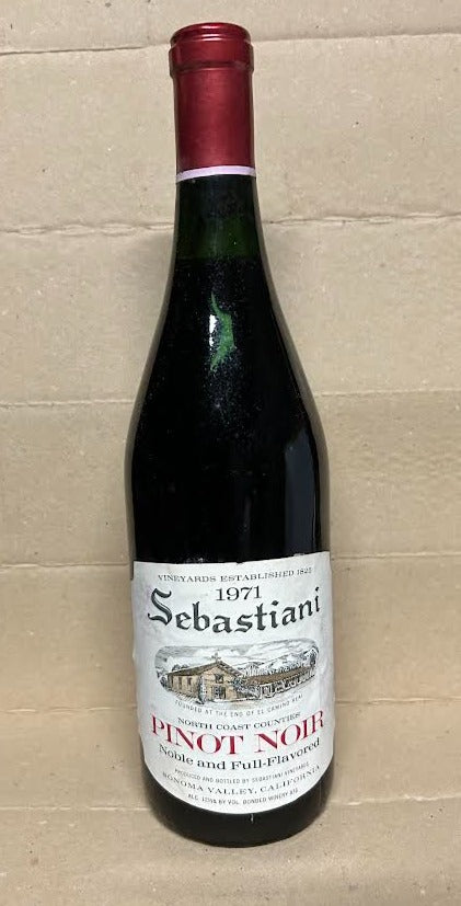 1971 Sebastiani Vineyards & Winery Proprietor's Reserve Pinot Noir, Sonoma County, USA