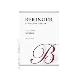 1996 Beringer Vineyards Founder's Estate Merlot, California, USA