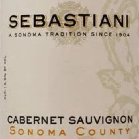 1987 Sebastiani Vineyards & Winery Sonoma County Cabernet Sauvignon, California, USA