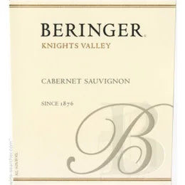 1993 Beringer Vineyards Knights Valley Cabernet Sauvignon, Sonoma County, USA