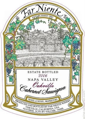 1994 Far Niente Estate Bottled Cabernet Sauvignon, Oakville, USA