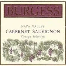 1987 Burgess Cellars Vintage Selection Cabernet Sauvignon, Napa Valley, USA