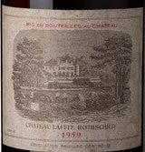 1959 Chateau Lafite Rothschild, Pauillac, France