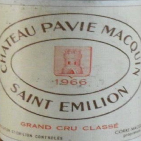 1966 Chateau Pavie, Saint-Emilion Grand Cru, France