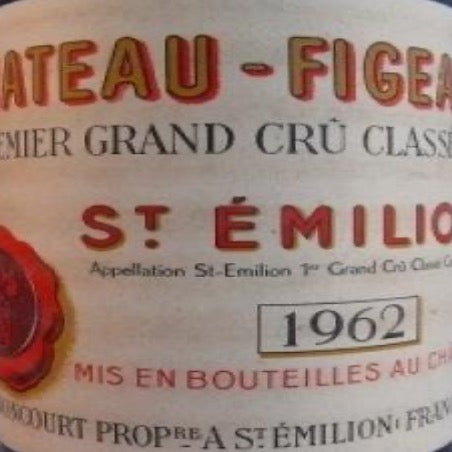 1962 Chateau Figeac, Saint-Emilion Grand Cru, France