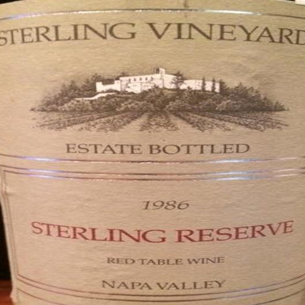 1987 Sterling Vineyards SVR Reserve Red, Napa Valley, USA