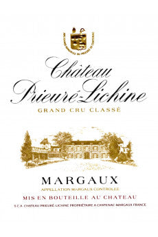 1989 Chateau Prieure-Lichine, Margaux, France